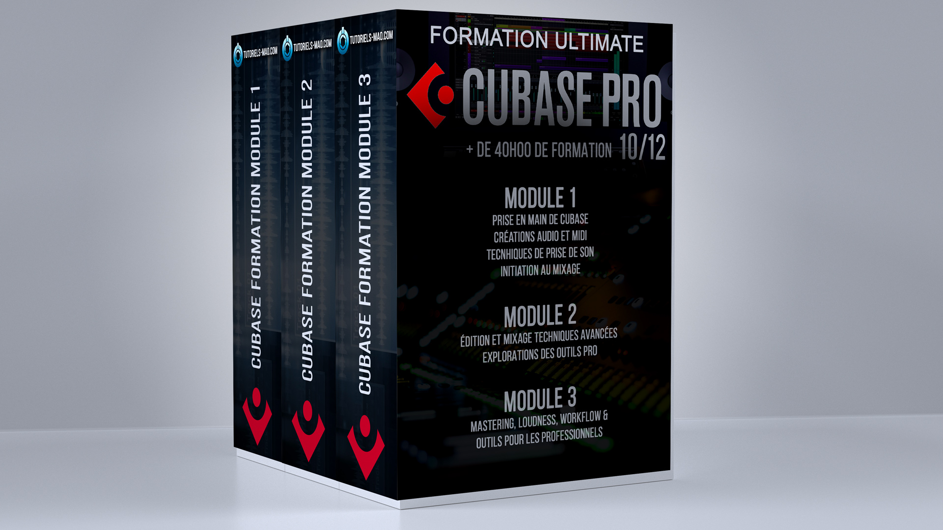 Cubase complet — 40h pour passer du débutant au pro