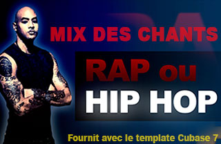 Voix RAP — technique pro avec template Cubase offert
