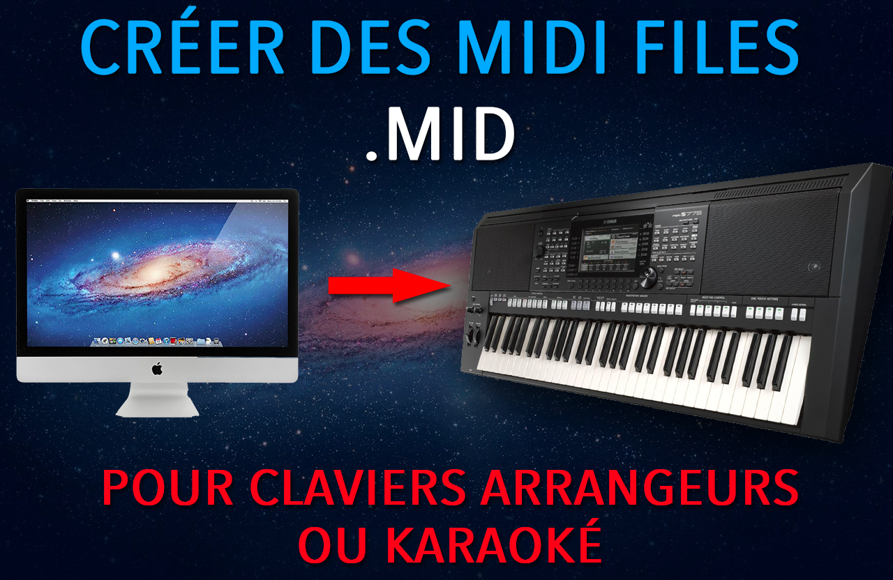 Fichiers MIDI — créez vos .mid pour tous vos instruments