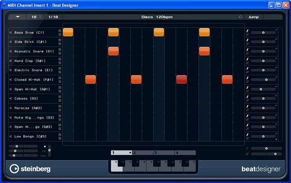 Beat Designer — créez vos beats sans plugin externe